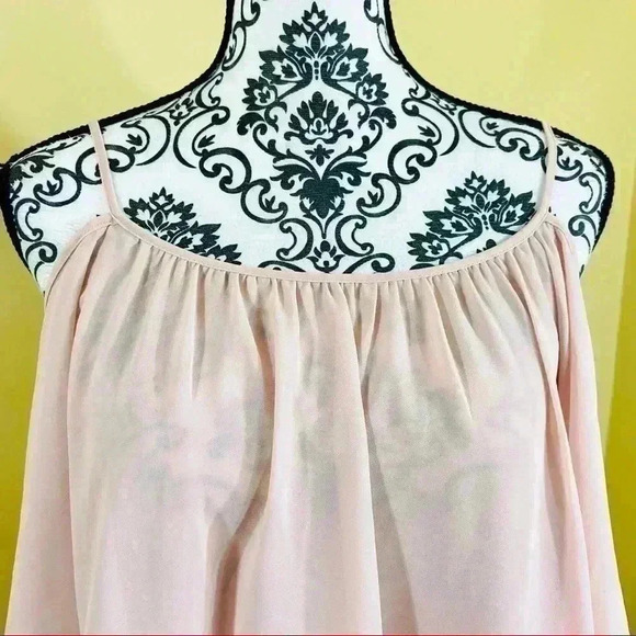 Forever 21  Cold Shoulder Lacy Light Weight Blouse - Picture 2 of 11